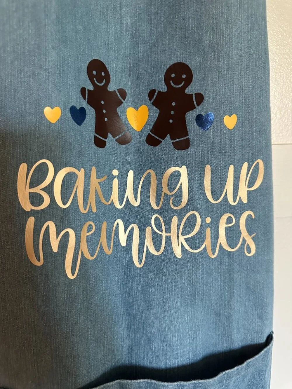 Handmade baking up